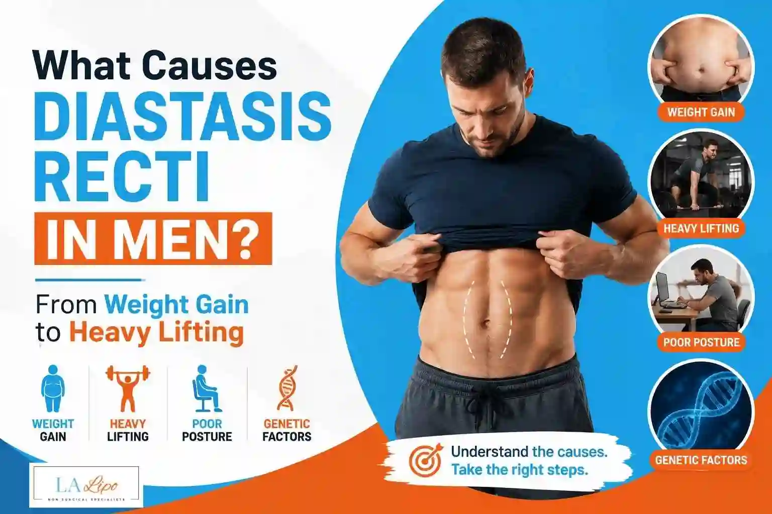 What Causes Diastasis Recti in Men? From Weight Gain to Heavy Lifting West Drayton